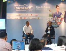 Gandeng Bank Mandiri, Garuda Indonesia Tebar Tiket Promo di GATF 2018