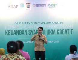 Bekraf Bantu Pelatihan Dan Pengelolaan Keuangan Syariah UKM