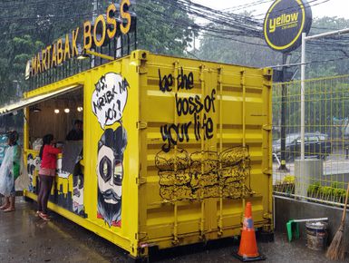 martabak booth container