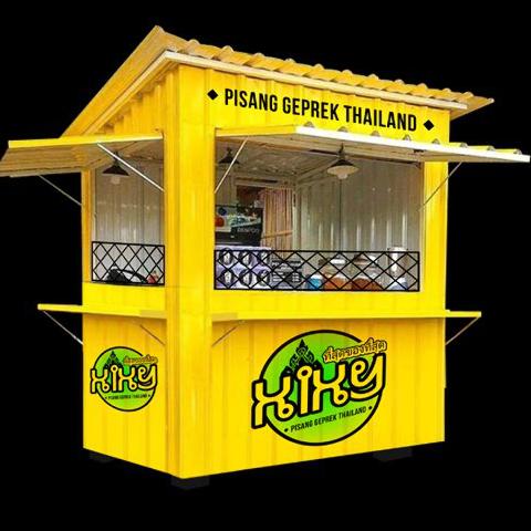 pisang crispy booth container