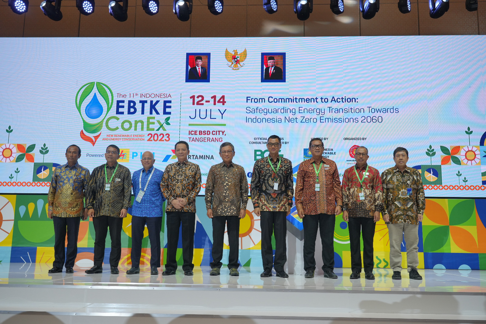 opening ceremony The 11th Indonesia EBTKE Conference and Exhibition 2023