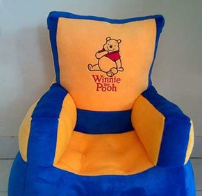 sofa anak karakter winnie the pooh