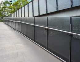 Apa Itu Pagar Plat Perforated, Ukuran, dan Motifnya pagar perforated