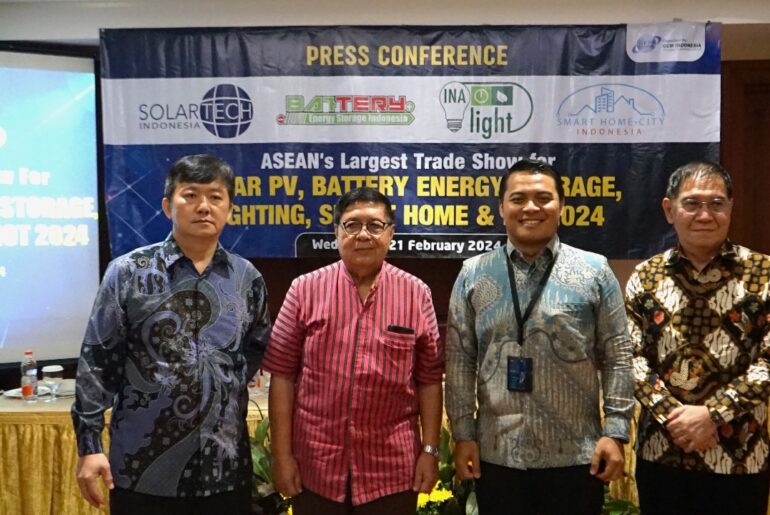 pameran Solartech Indonesia, Smart Home+IoT, dan INALIGHT
