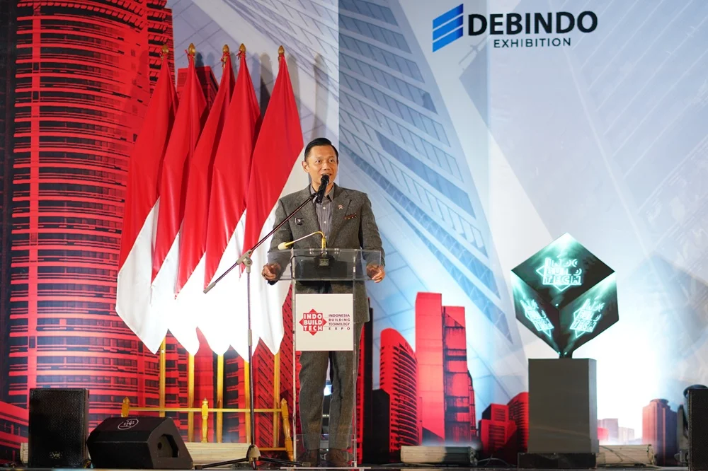 IndoBuildTech Expo 2026 Resmi Dibuka AHY