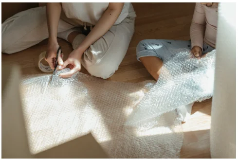 cara memasang bubble wrap