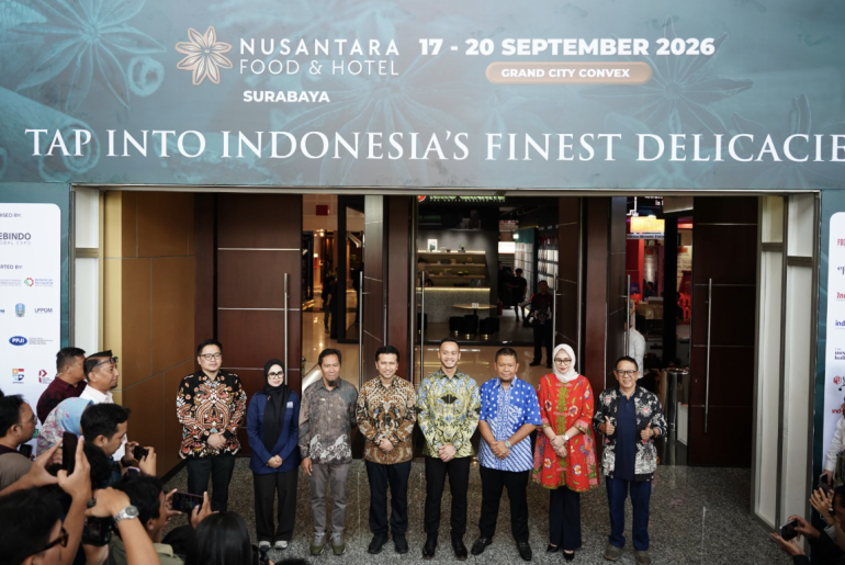 Nusantara Food & Hotel Expo 2026 Resmi Dibuka di Surabaya, Hadirkan Ruang Pertemuan Industri F&B dan Hospitality Jawa Timur